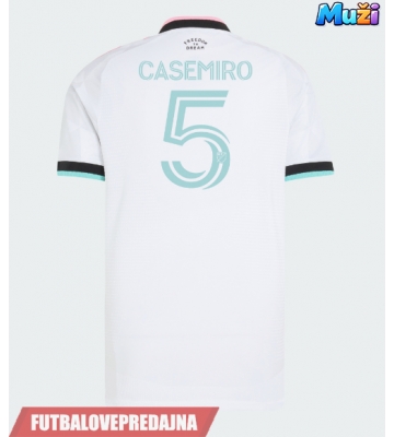 Lacne Muži Futbalové dres Inter Miami Casemiro #5 2026-27 Krátky Rukáv - Tretina